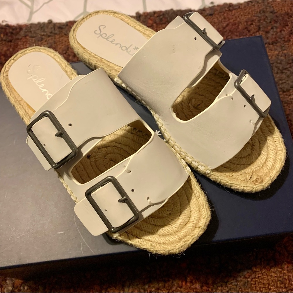 Splendid slip on sandals